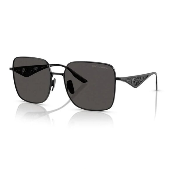 NEW DOLCE&GABBANA BLACK WOMEN SUNGLASSES DOLCE&GABBAN - Picture 1 of 3